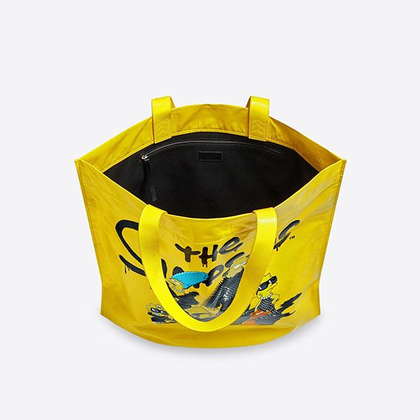 バレンシアガ ザシンプソンズコラボ コピー ショルダートートバッグ 5084541I79N1092